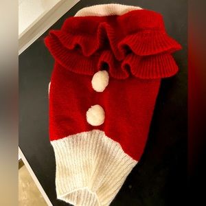Holiday Santa Pet Sweater
